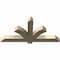 Ekena Millwork Redmond Rough Sawn Timber Gable Bracket, Douglas Fir, 48"W x 24"H x 4"D x 4"F, 12/12 Pitch GBW048X24X0404RED00RDF - alternate 3